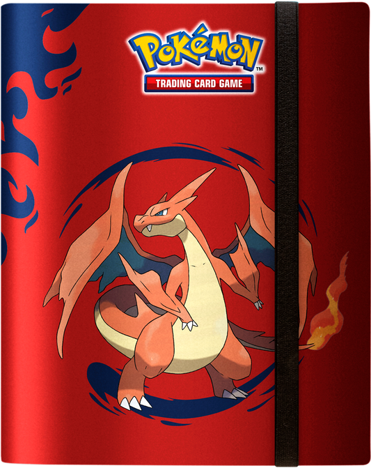 Ultra PRO Portfolio PRO Binder 9 Pocket Pokémon Mega Charizard X and Mega Charizard Y