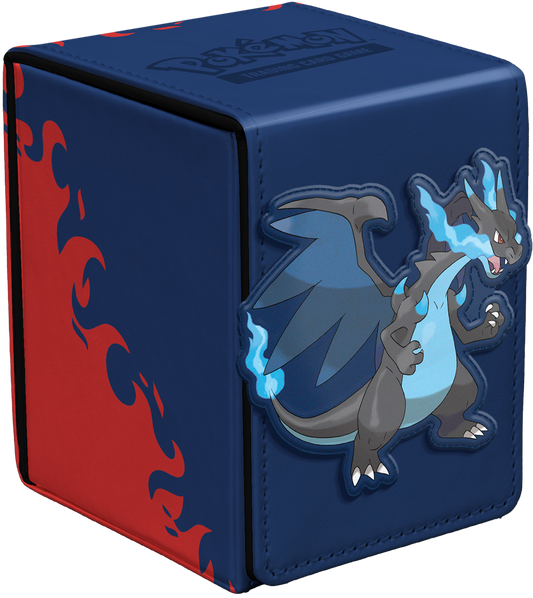 Ultra PRO Pokémon Alcove Flip Deck Box Mega Charizard X