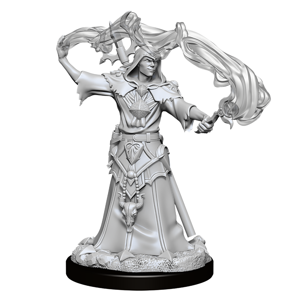 Pathfinder Battles Deep Cuts Miniatures w11 Human Sorcerer Male