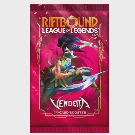 Riftbound League of Legends TCG Set 04 Vendetta Booster Pack