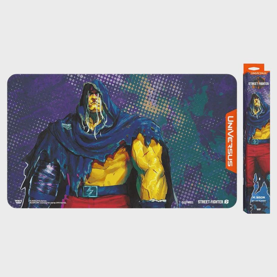 UniVersus Playmat Street Fighter Challenger M. Bison