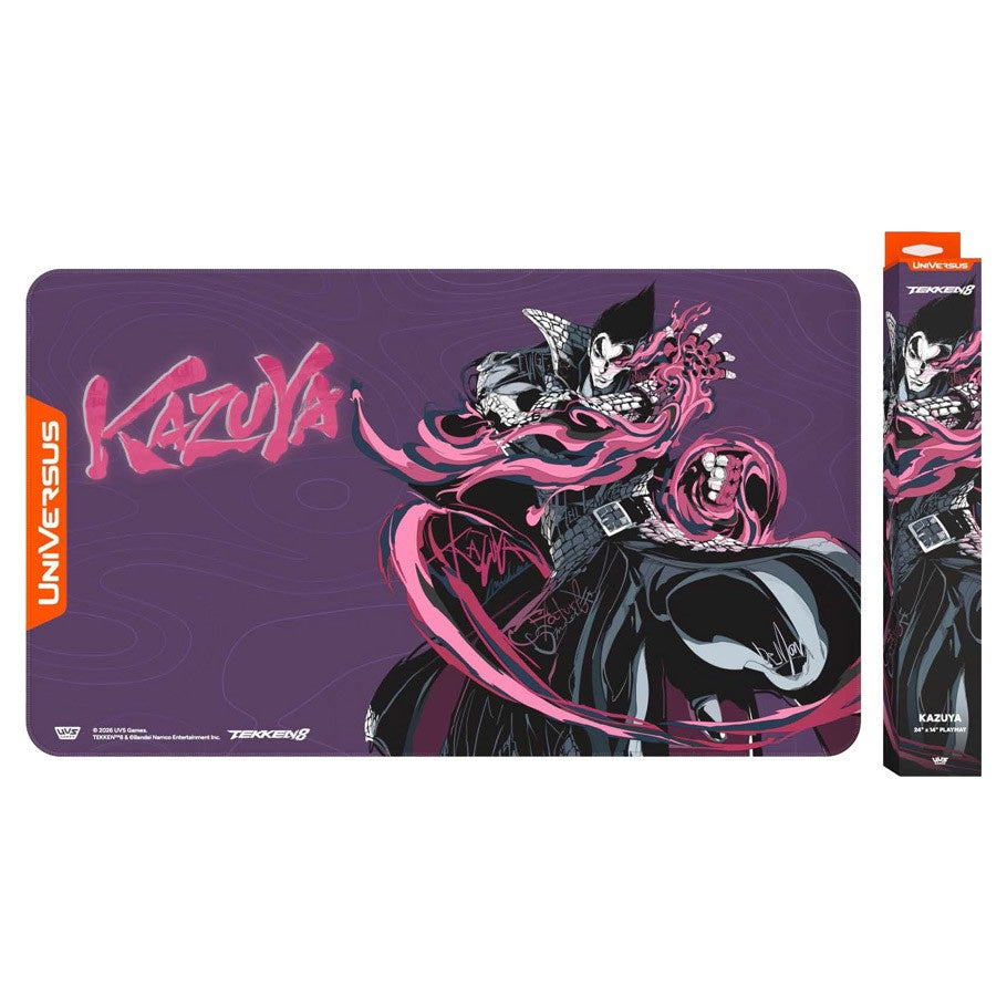 UniVersus Playmat Tekken 8 Kazuya Mishima