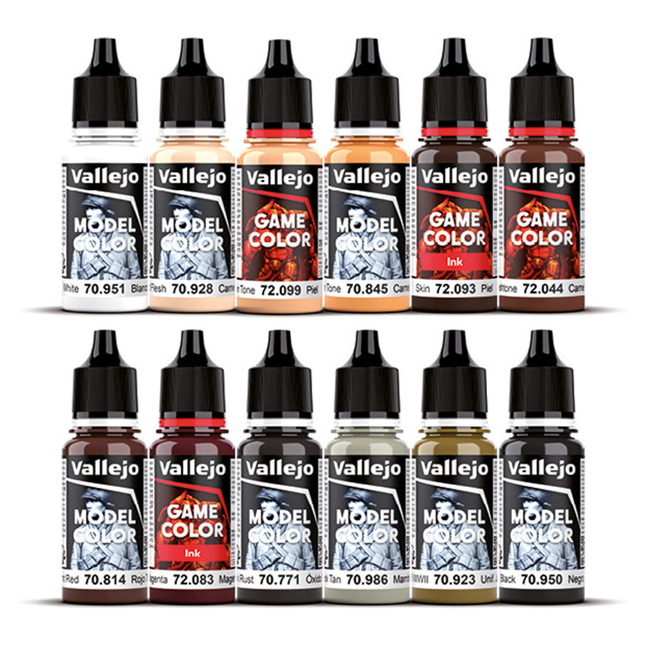 Vallejo Squidmar Game Color Paint Set Essential