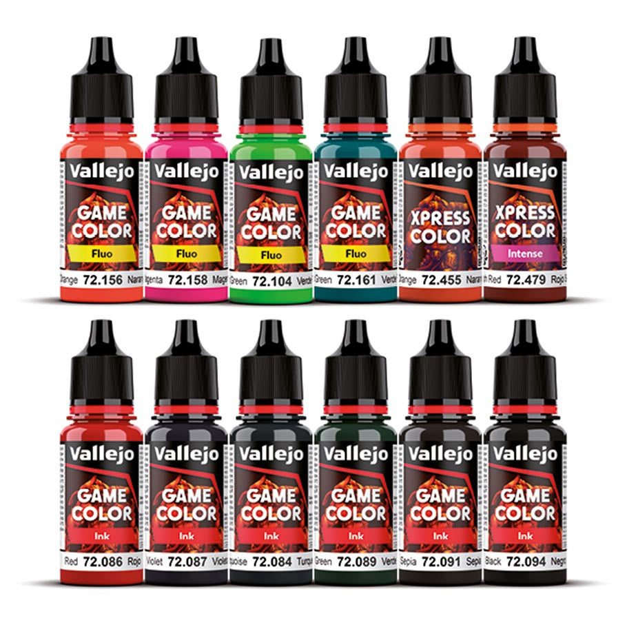 Vallejo Squidmar Game Color Paint Set Special FX