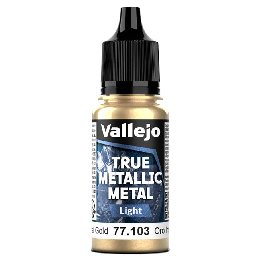 Vallejo True Metallic Metal Imperial Gold 18ml
