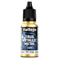 Load image into Gallery viewer, Vallejo True Metallic Metal Greenish Gold 18ml
