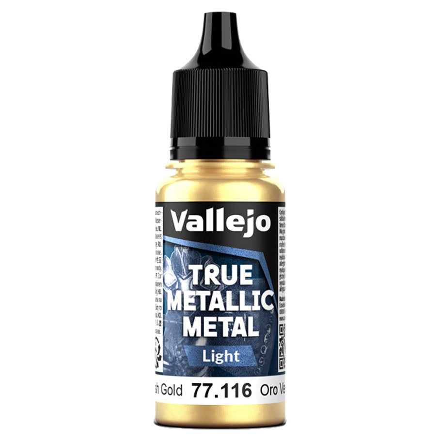 Vallejo True Metallic Metal Greenish Gold 18ml