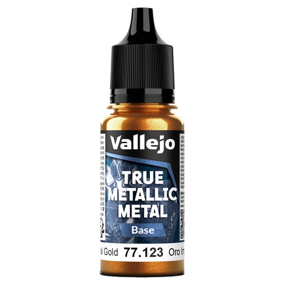 Vallejo True Metallic Metal Imperial Gold 18ml