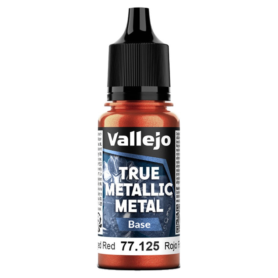 Vallejo True Metallic Metal Forged Red 18ml