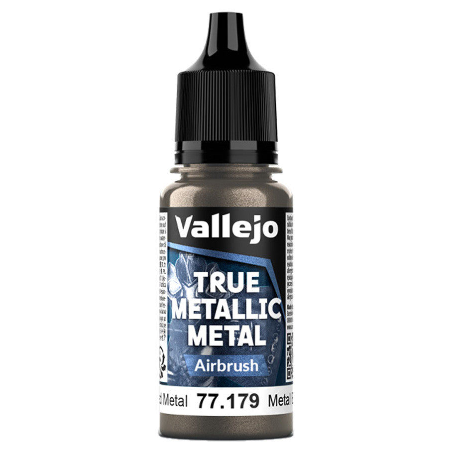 Vallejo True Metallic Metal Aged Metal 18ml