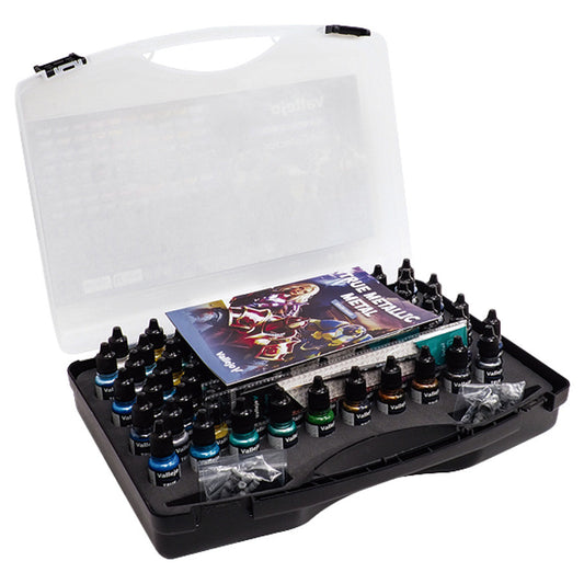 Vallejo True Metallic Metal Full Collection Color Case
