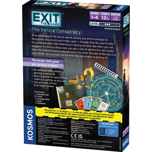 Exit The Venice Conspiracy