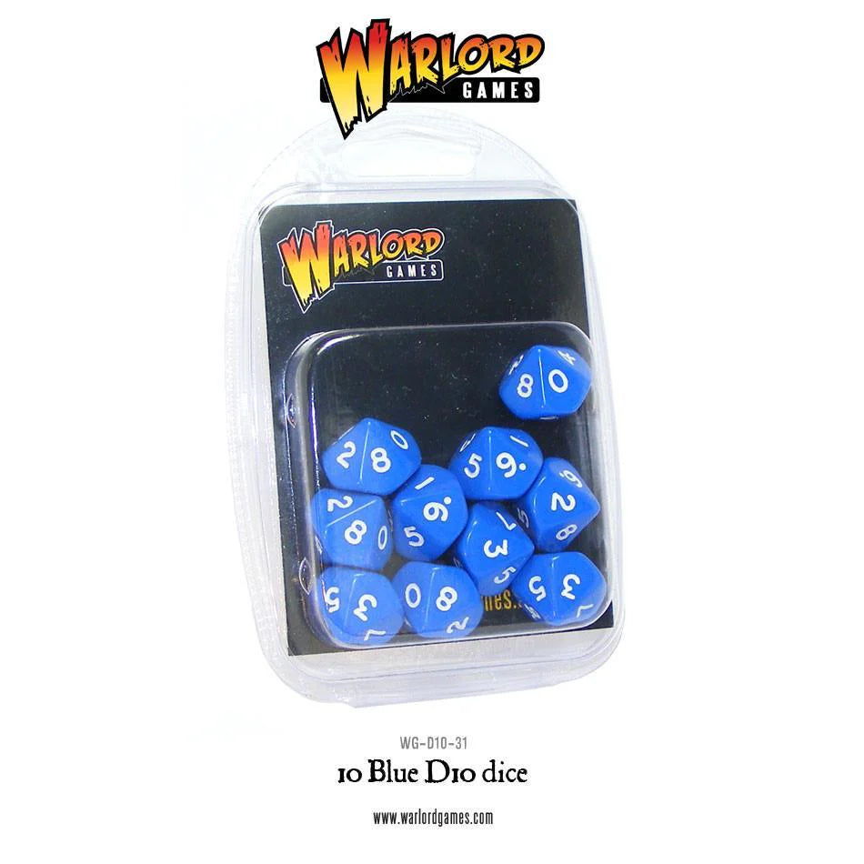 Warlord D10 Dice Pack (10)