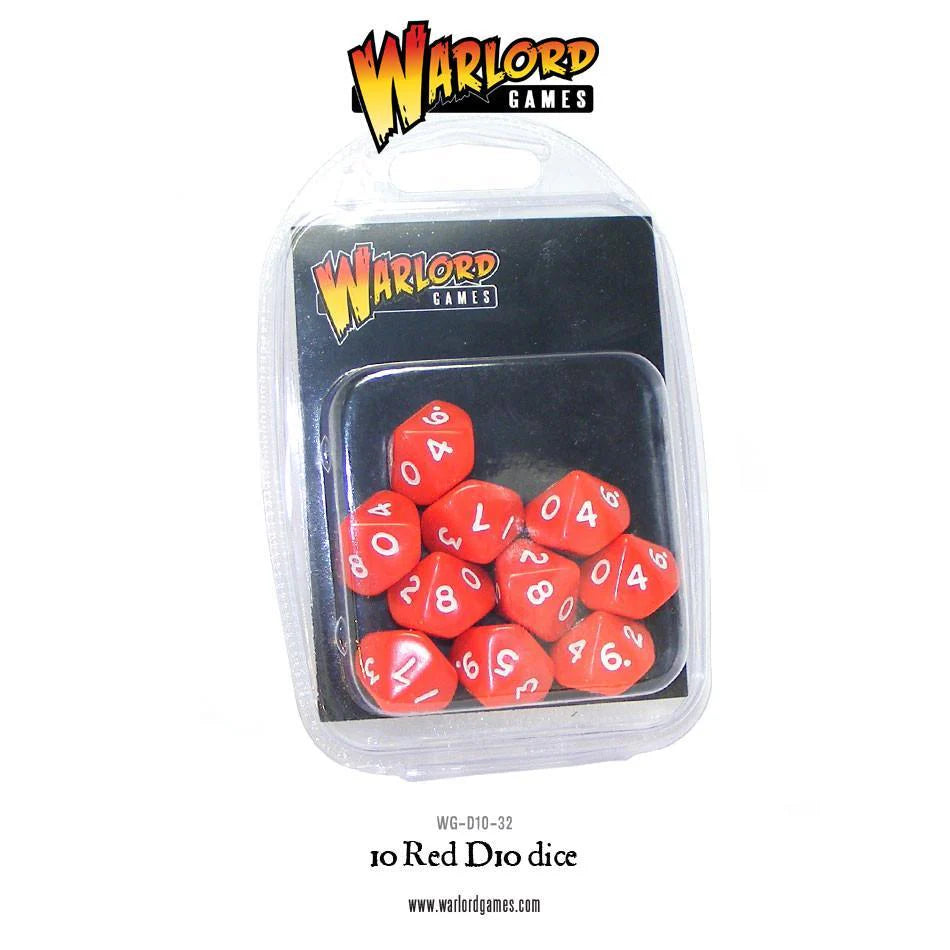 Warlord D10 Dice Pack (10)