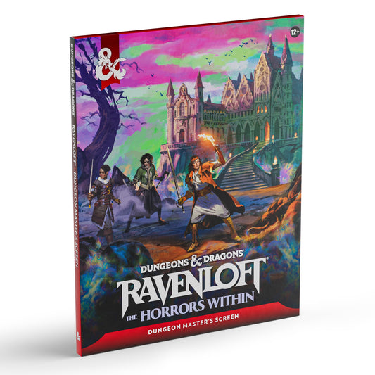 Dungeons and Dragons 5th Edition Adventure Ravenloft The Horrors Within DM Screen