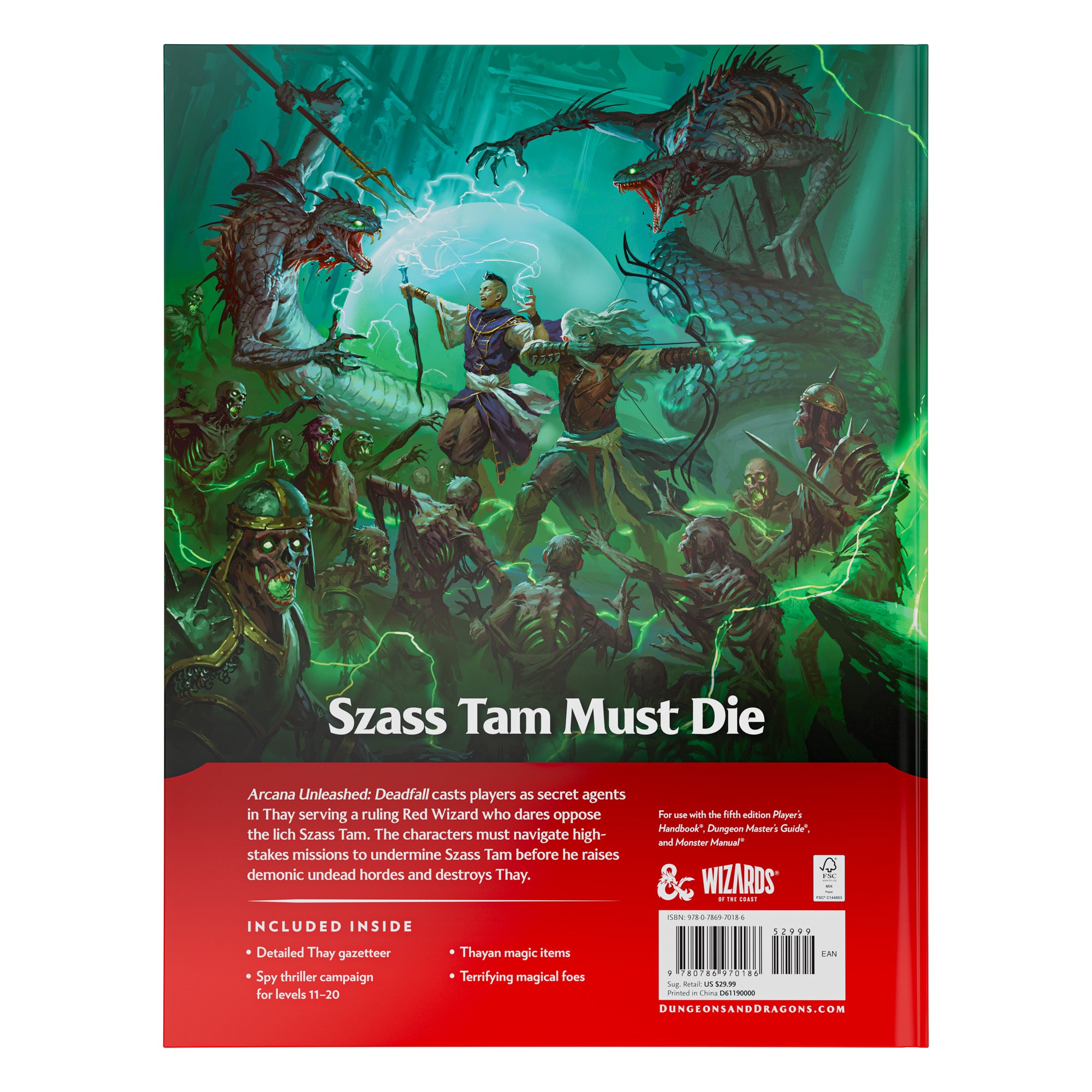 Dungeons and Dragons 5th Edition Arcana Unleashed Adventure Deadfall