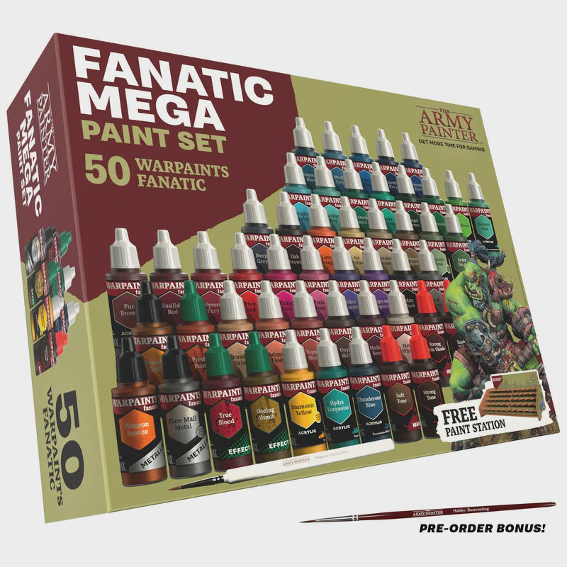 Army Painter Warpaints Fanatic Mega Paint Set