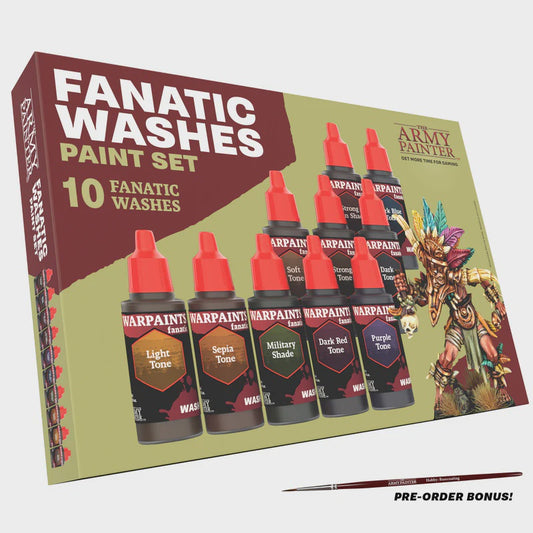 Army Painter Warpaints Fanatic Washes Paint Set