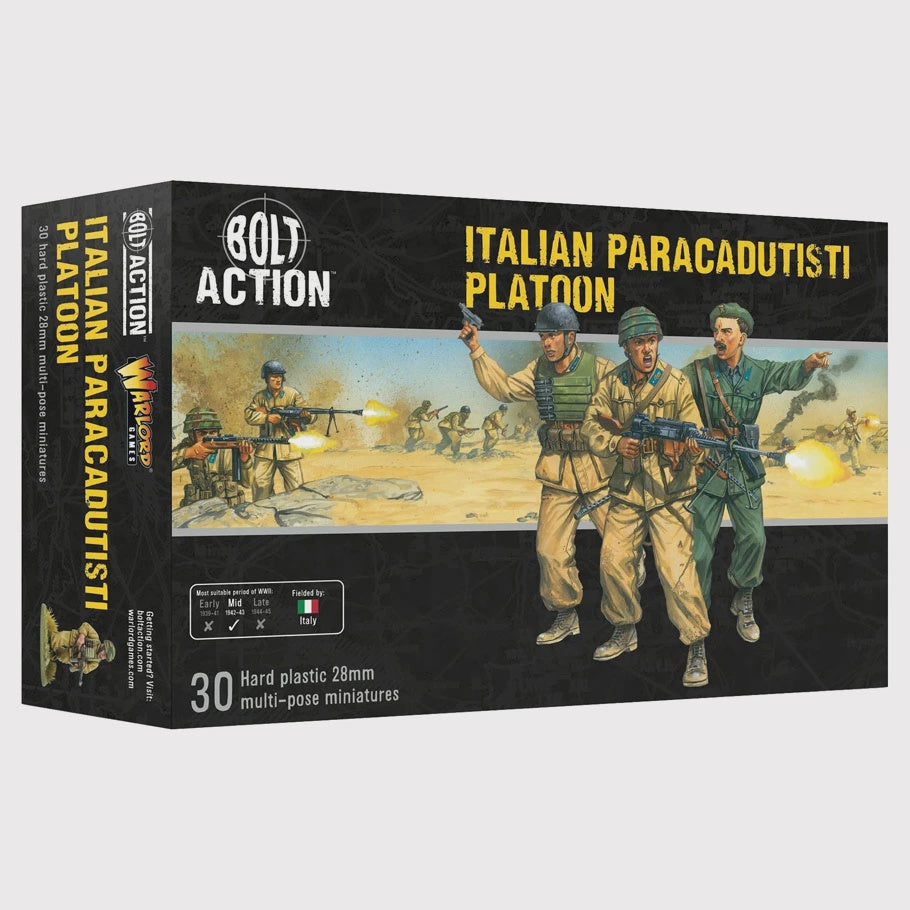 Bolt Action Italian Army Paracadutisti Platoon