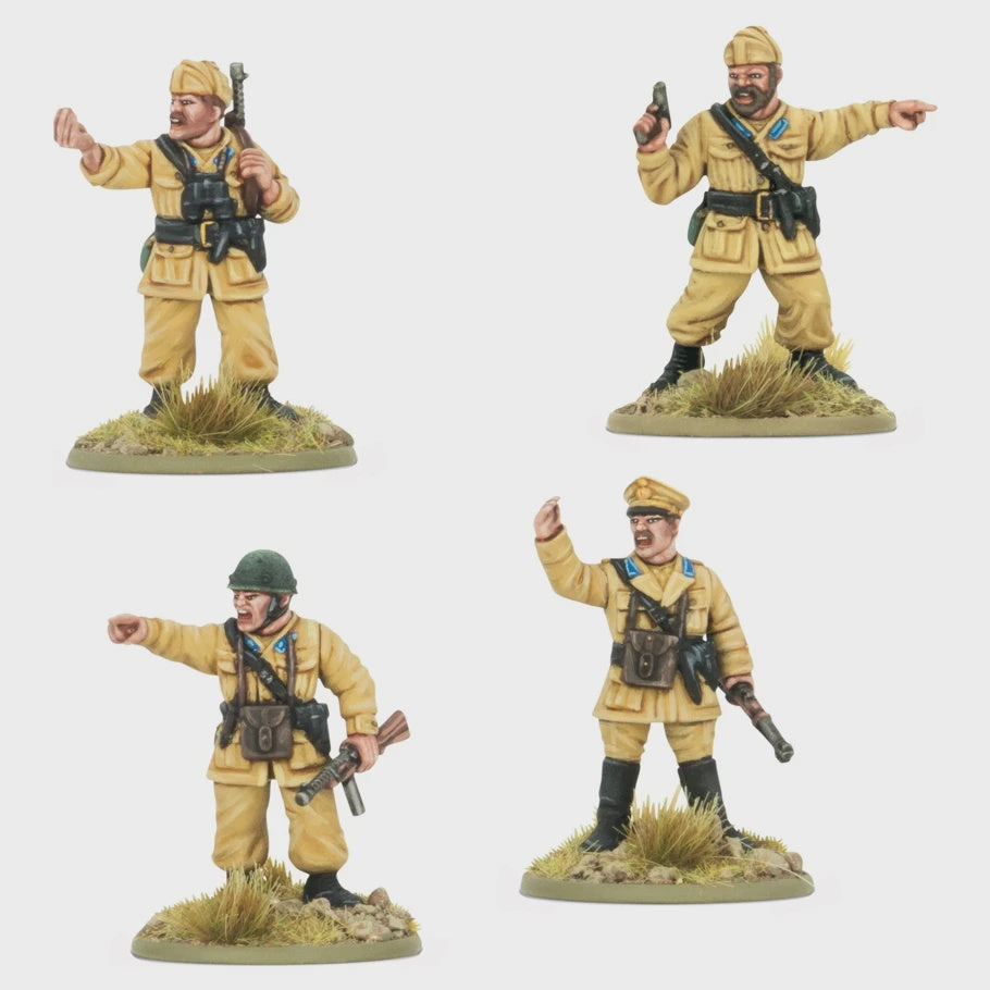 Bolt Action Italian Army Paracadutisti Platoon Commanders