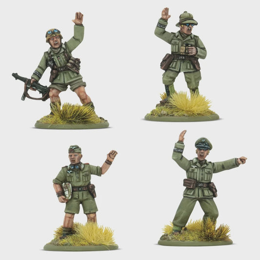 Bolt Action German Afrika Korps Platoon Commanders