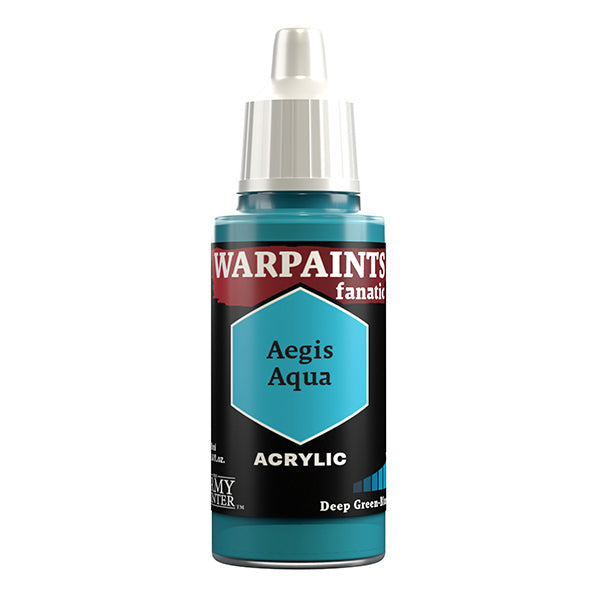 Army Painter Warpaints Fanatic FT Deep Green-Blues Aegis Aqua 18ml
