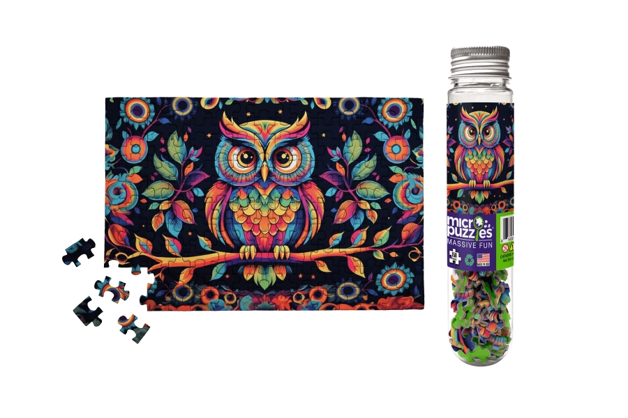 MicroPuzzle Owl for Animal Lovers