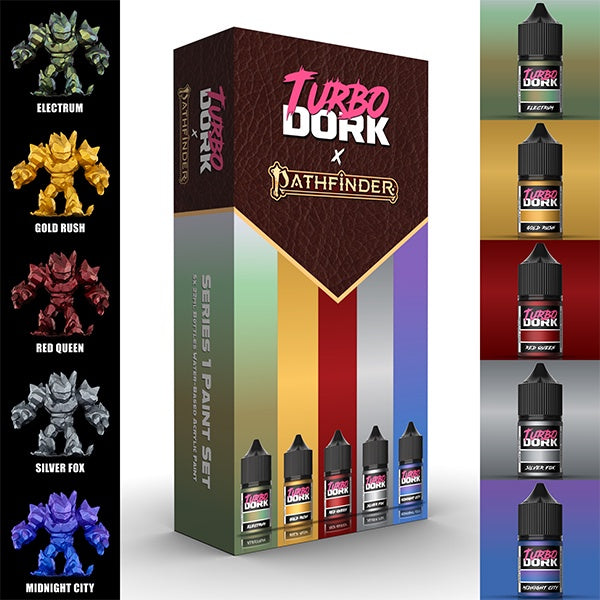 Turbo Dork Paint Set X Pathfinder Series 01 (5 Colors)