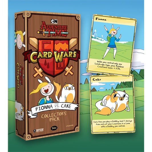Adventure Time Card Wars Fionna vs Cake Collectors Pack