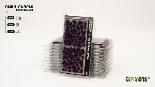 Gamers Grass Tufts Alien Purple (6mm Wild)