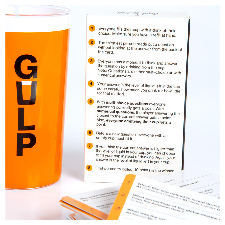 Gulp The Drinking Trivia Game