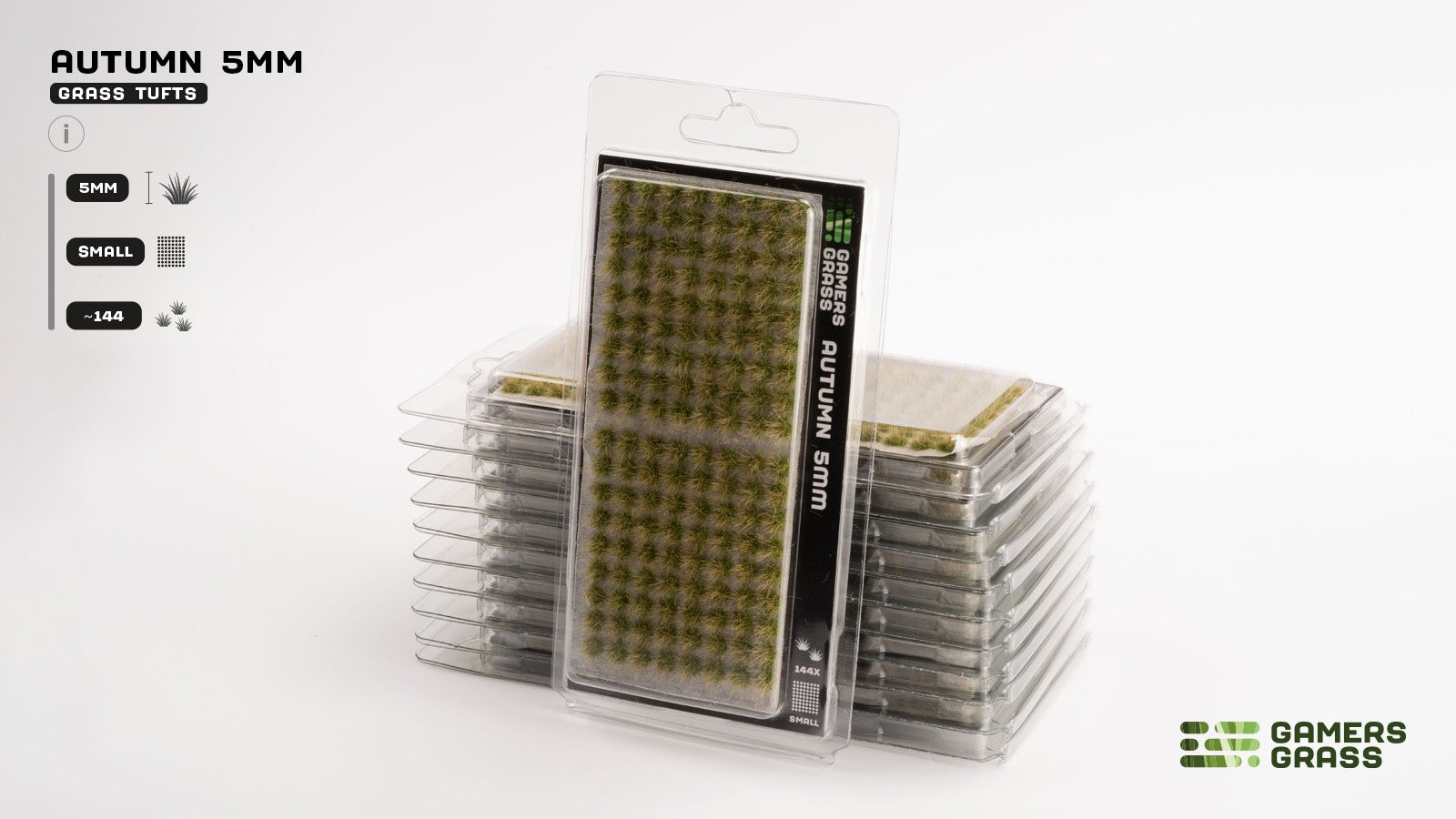 Gamers Grass Tufts Autumn (5mm Small)