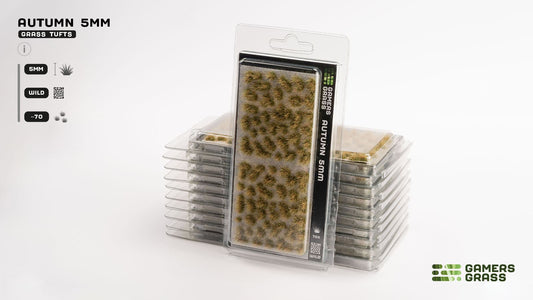 Gamers Grass Tufts Autumn (5mm Wild)