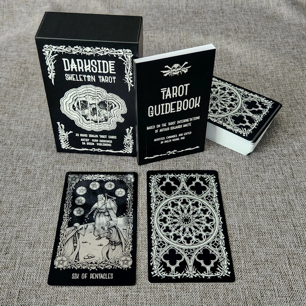 Tarot Deck Darkside Skeleton Foil Edition