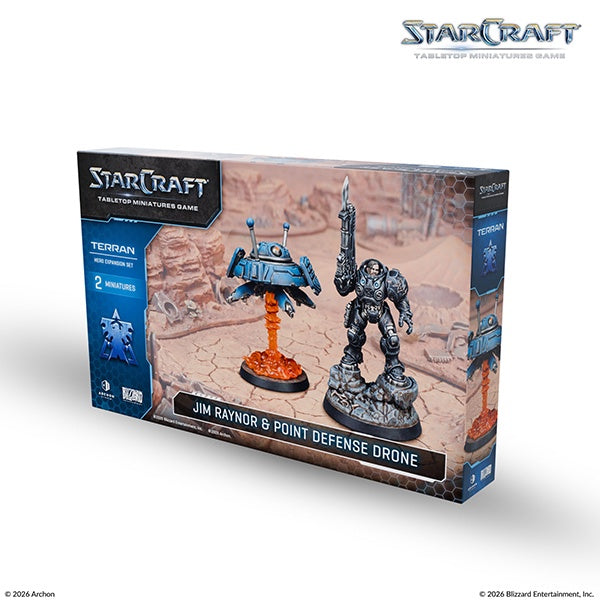 Starcraft The Miniatures Game Terran Expansion Jim Raynor