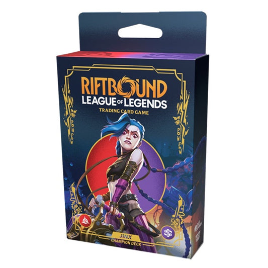 Riftbound League of Legends TCG Set 01 Origins Champion Deck Jinx