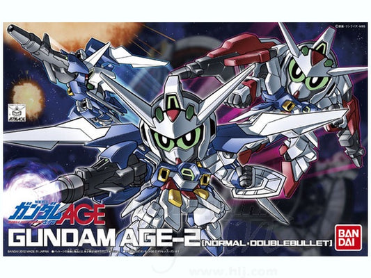 Gunpla Mobile Suit Super Deformed Gundam SDW Heroes BB Gundam AGE-2 [Normal.Doublebullet]