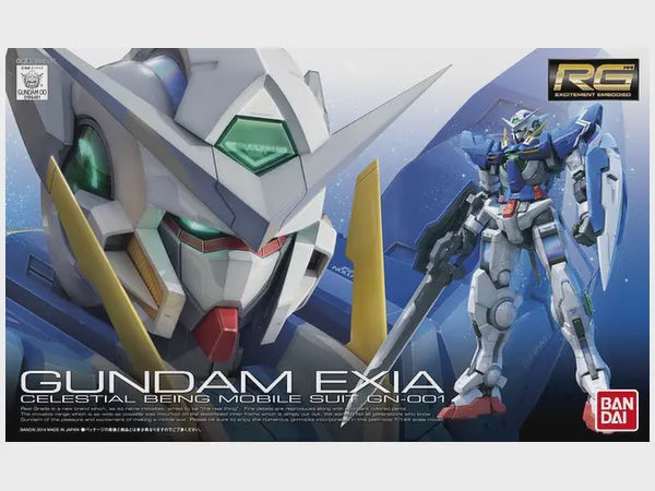 Gunpla Mobile Suit Gundam GN-001 Gundam Exia (RG 1/144)