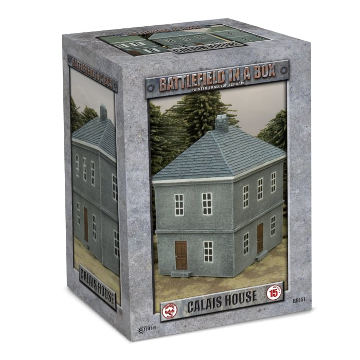Battlefield in a Box Flames of War Calais House
