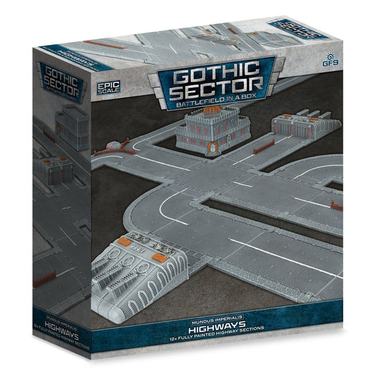 Battlefield in a Box Mundus Imperialis Highways (Epic Scale)
