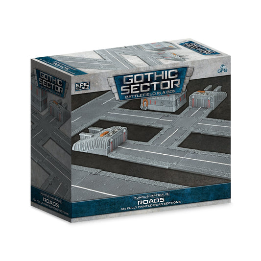 Battlefield in a Box Mundus Imperialis Roads (Epic Scale)