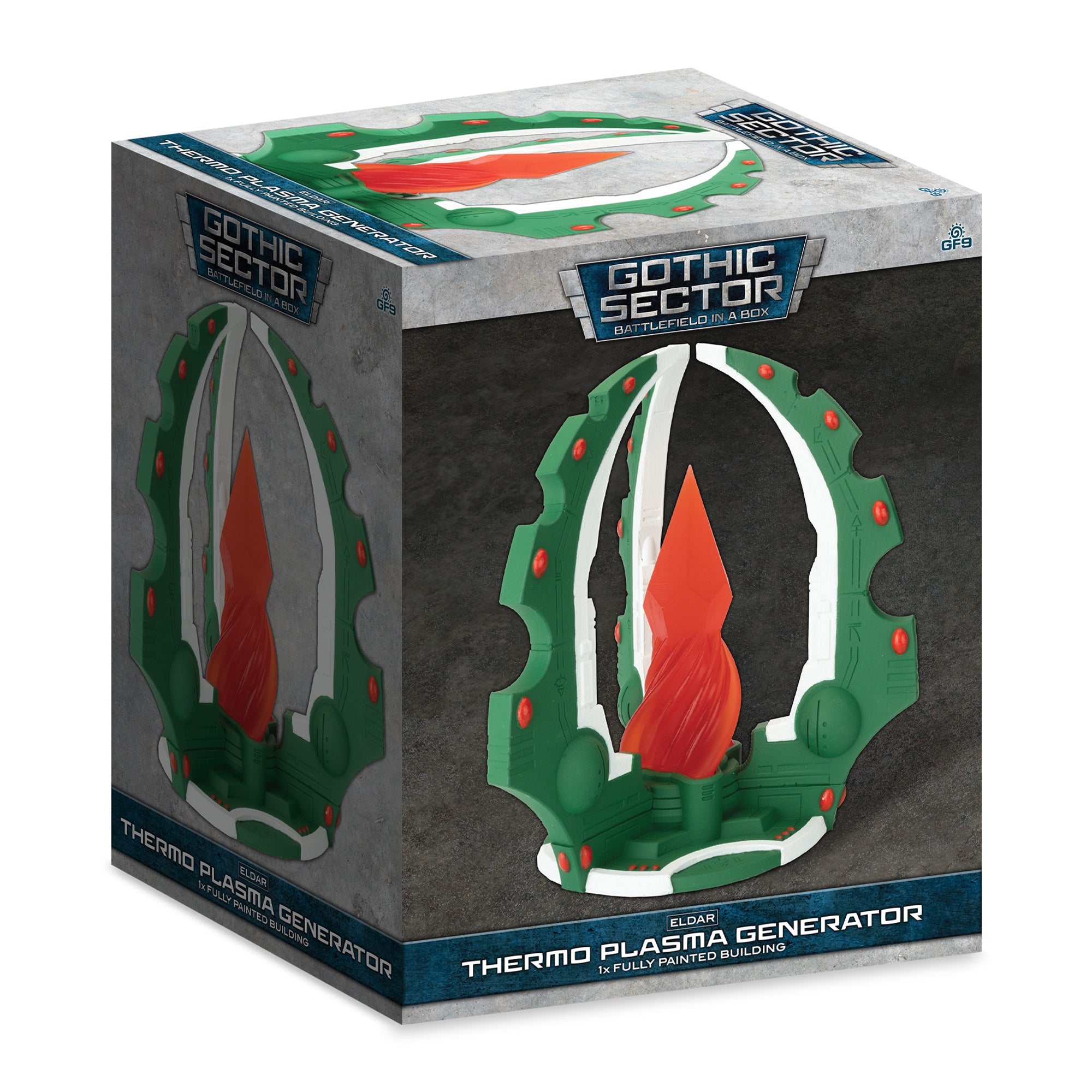 Battlefield in a Box Gothic Sector Eldar Thermo Plasma Generator (Heroic Scale)