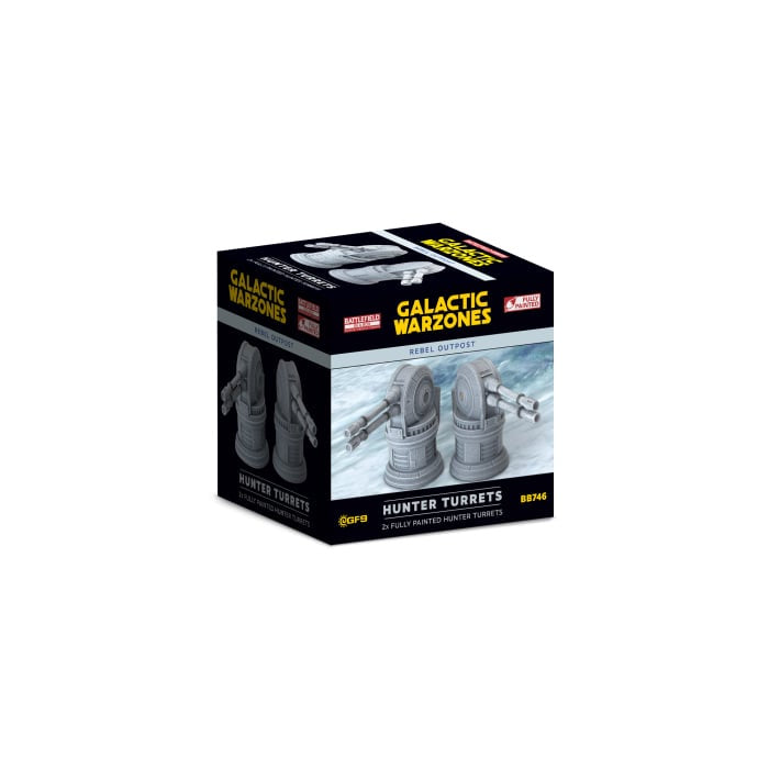 Battlefield in a Box Galactic Warzones Rebel Outpost Hunter Turrents (x2)