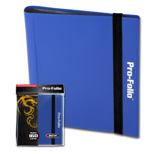 BCW 9-Pocket ProFolio Blue