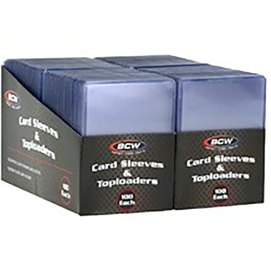 BCW Toploaders w/Card Sleeves (200)