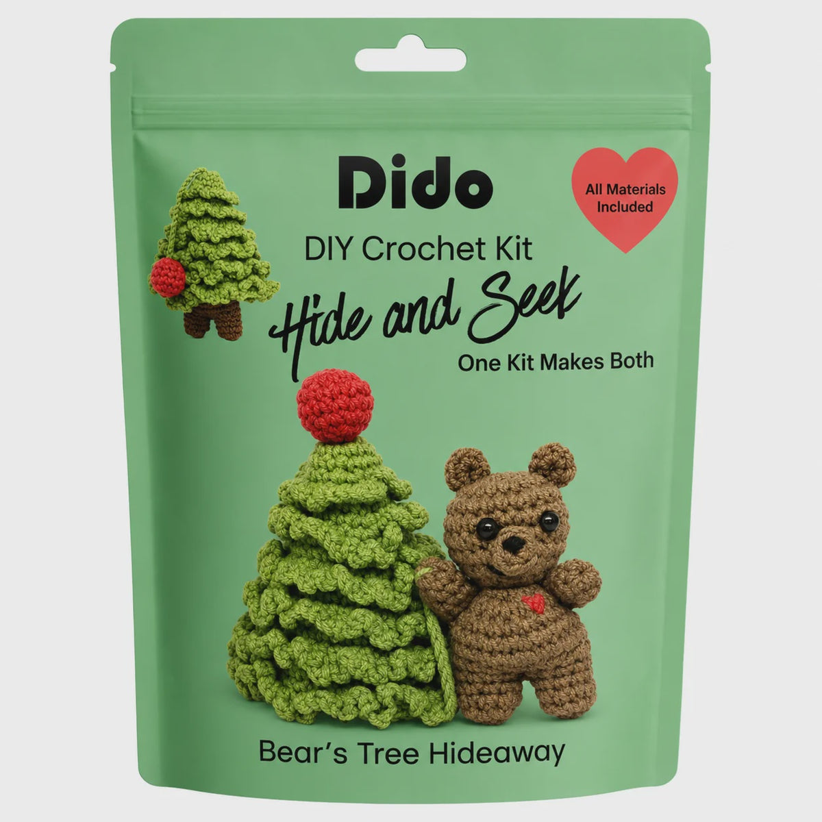 Dido DIY Hide and Seek Bear's Tree Hideaway
