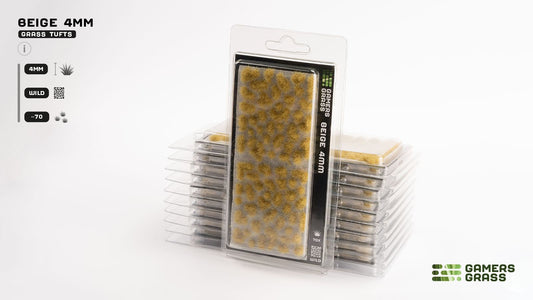 Gamers Grass Tufts Beige (4mm Wild)