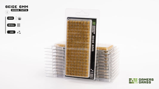 Gamers Grass Tufts Beige (6mm Small)