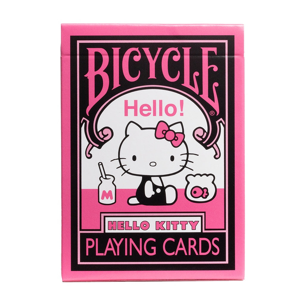 Playing Cards Bicycle Hello Kitty Black & Pink