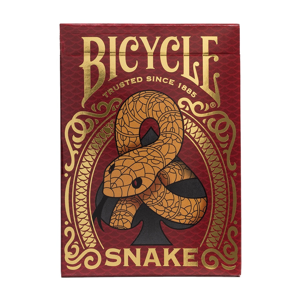 Playing Cards Bicycle Snake